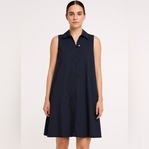 NWT Banana Republic Women's Black Sleveless Dress‎ Size M perfect for summer